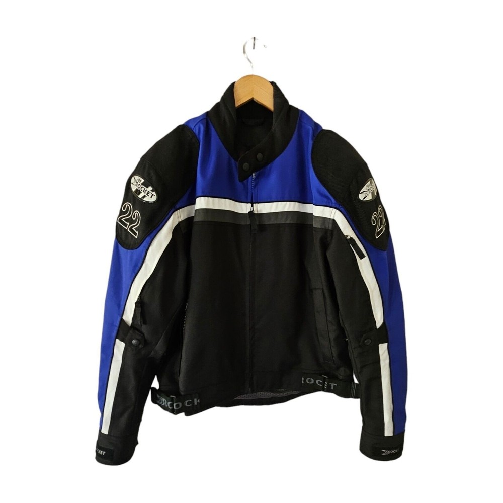 Joe Rocket Armored Motorcycle Jacket  Padded Jacket Men’s Size Large Mesh Vented